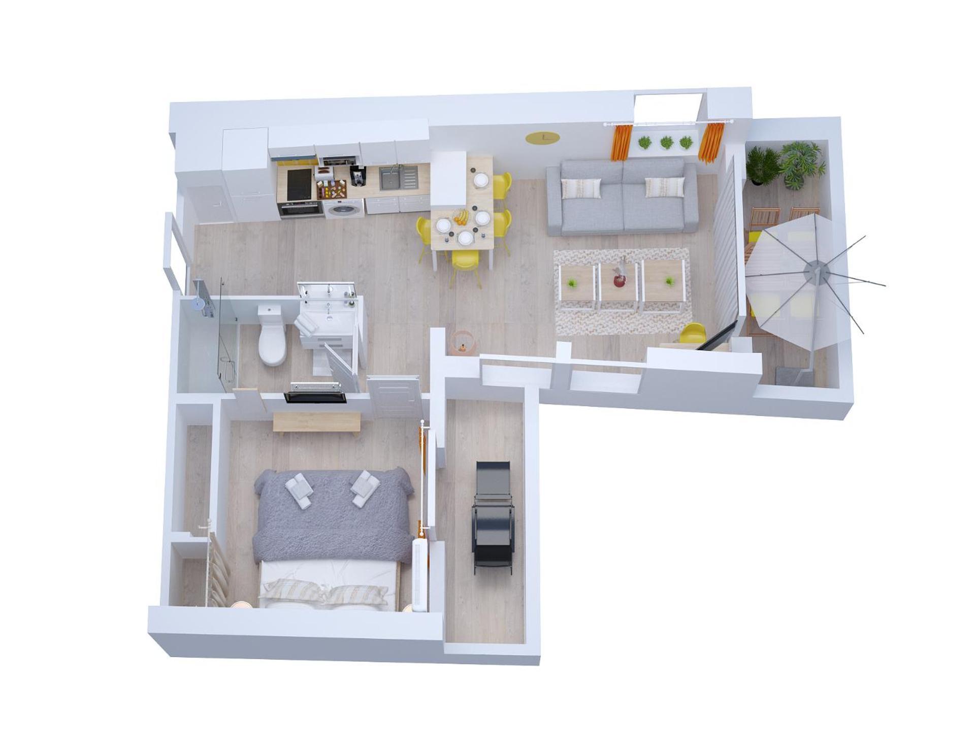 Soleil D'Ete: Balcony Retreat with Netflix & Free Parking Apartment Chalons-en-Champagne Exterior photo